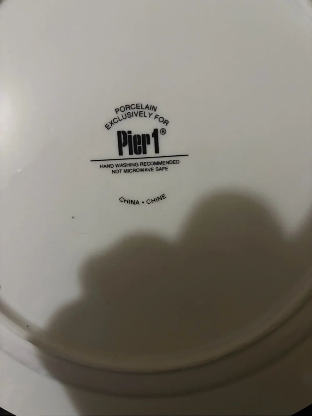 Vintage Pier 1 Christmas Plates Set